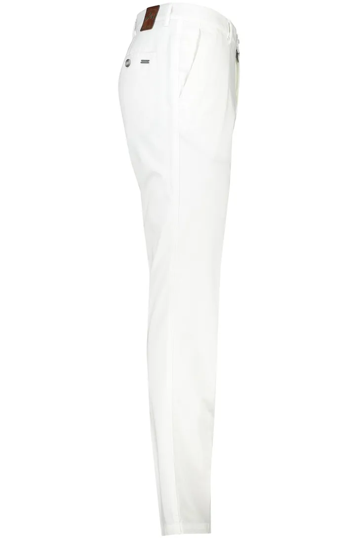 M.E.N.S. witte katoenen chino madison u