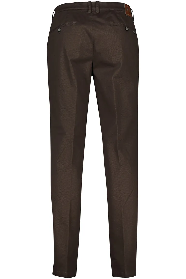 M.E.N.S. katoenen chino bruin
