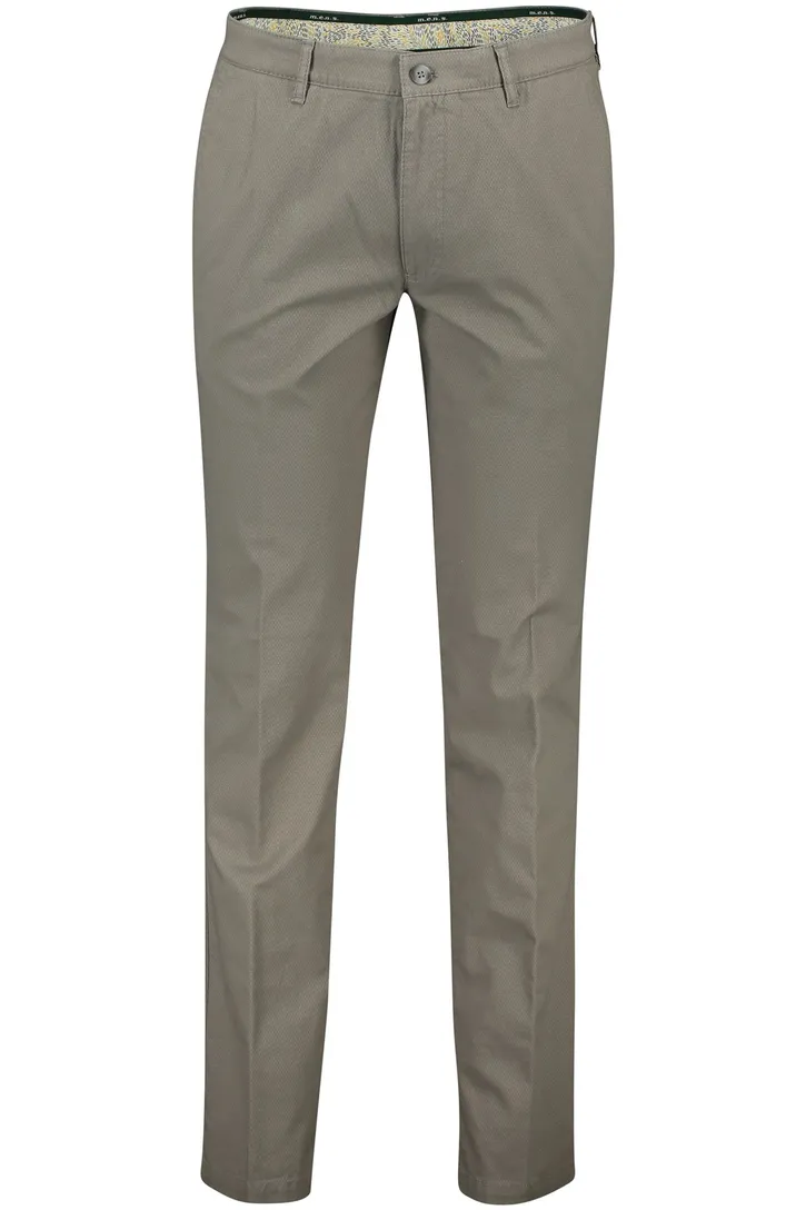 Katoenen M.E.N.S. chino grijs madison