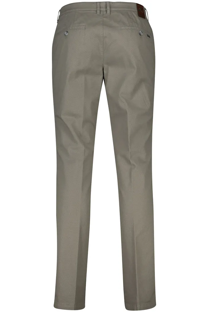 Katoenen M.E.N.S. chino grijs madison