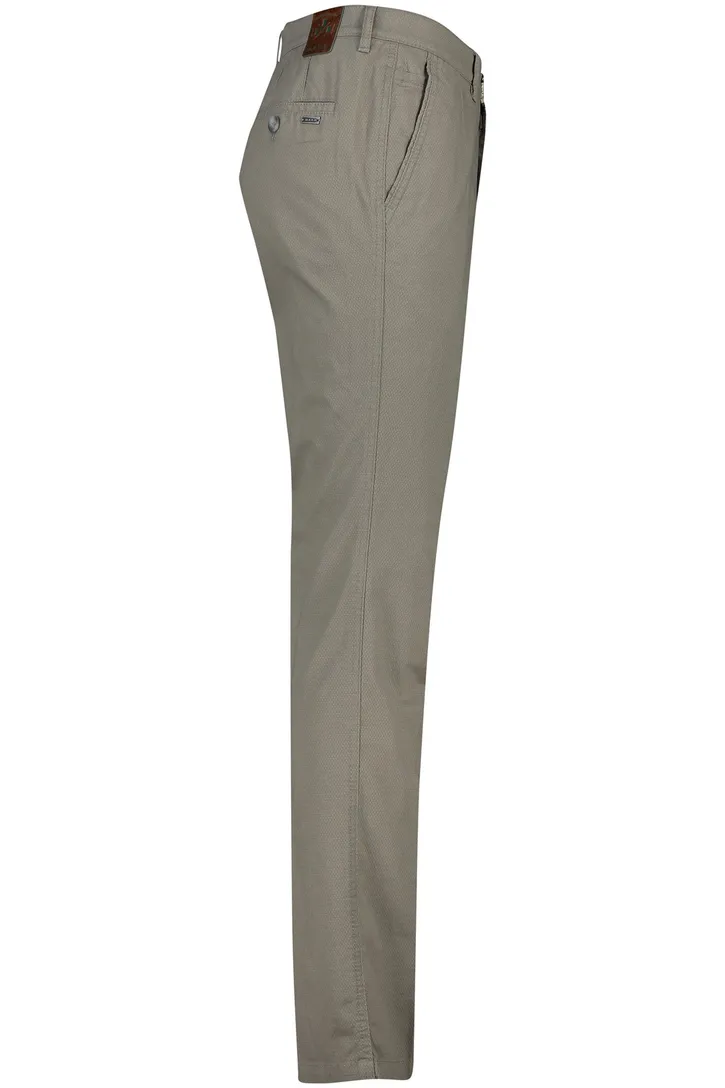 Katoenen M.E.N.S. chino grijs madison