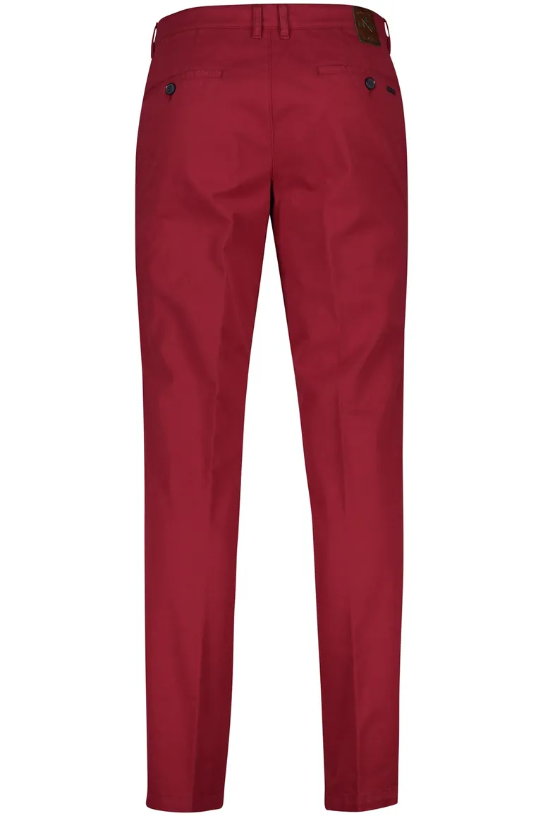 M.E.N.S. chino rood madison u katoen
