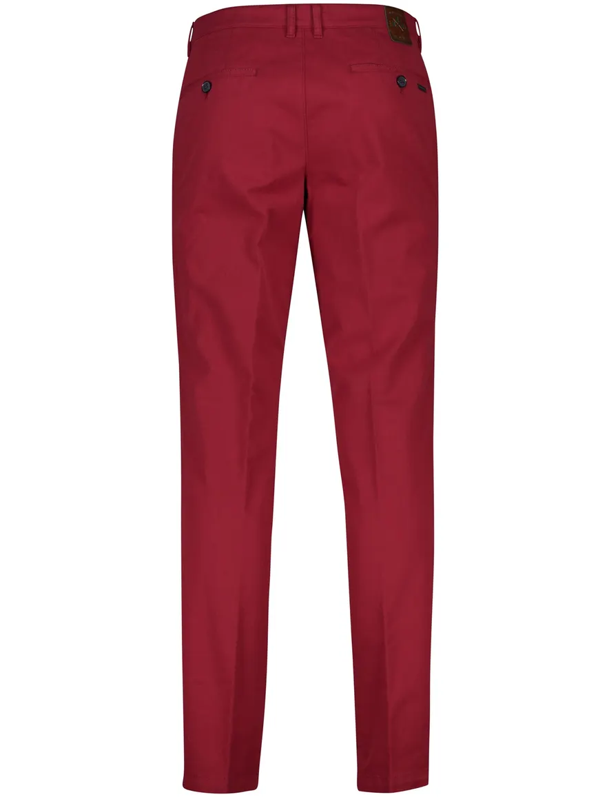 M.E.N.S. chino rood madison u katoen