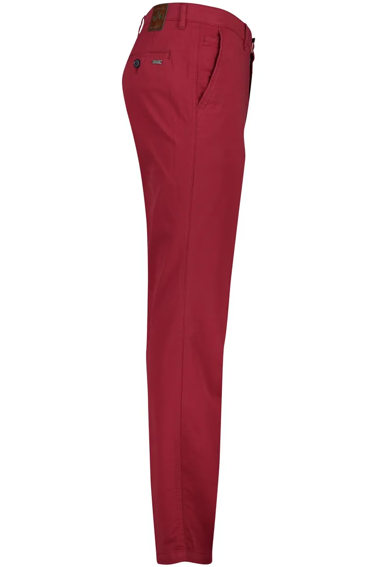 M.E.N.S. chino rood madison u katoen