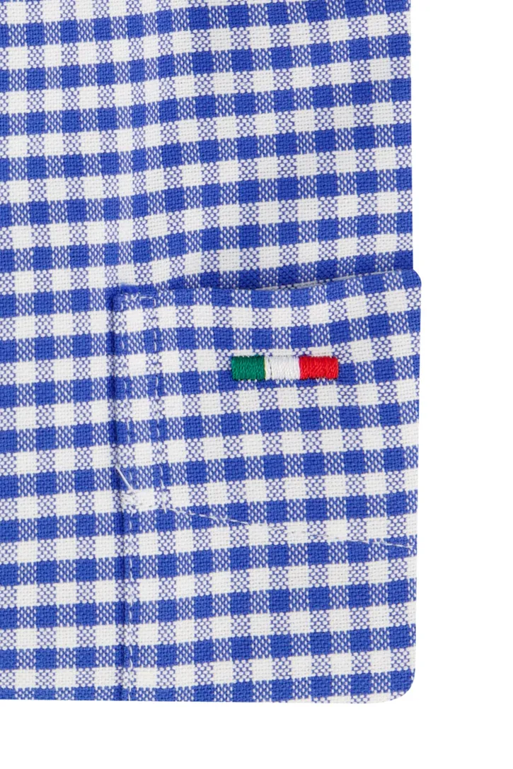 Portofino overhemd kobalt
