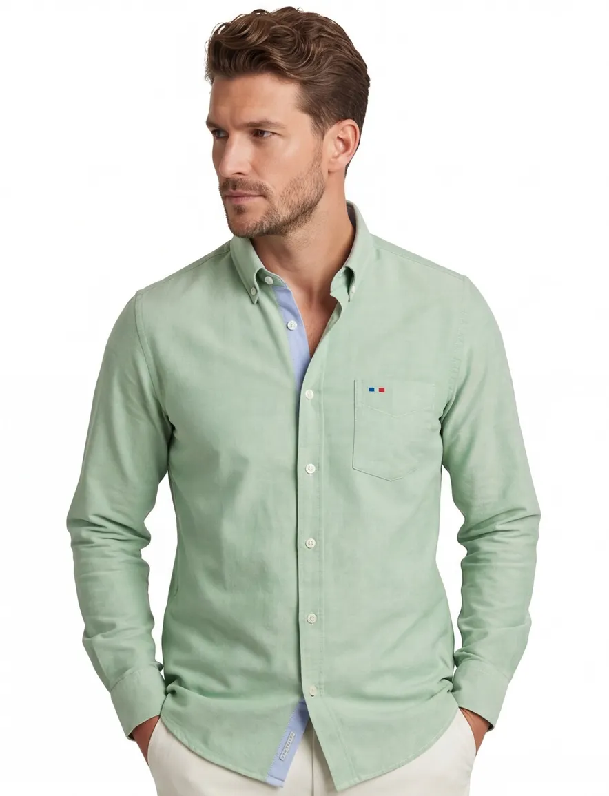 Portofino overhemd groen