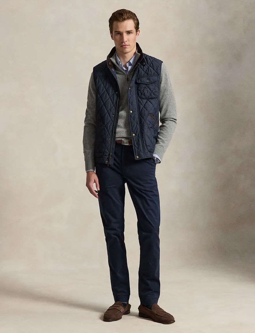 Polo Ralph Lauren trui grijs met rits