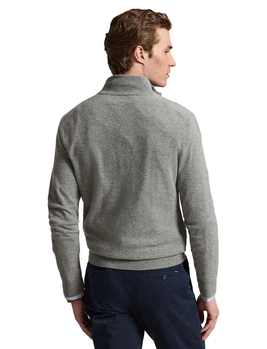 Polo Ralph Lauren trui grijs met rits