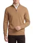 Polo Ralph Lauren trui opstaande kraag bruin wol