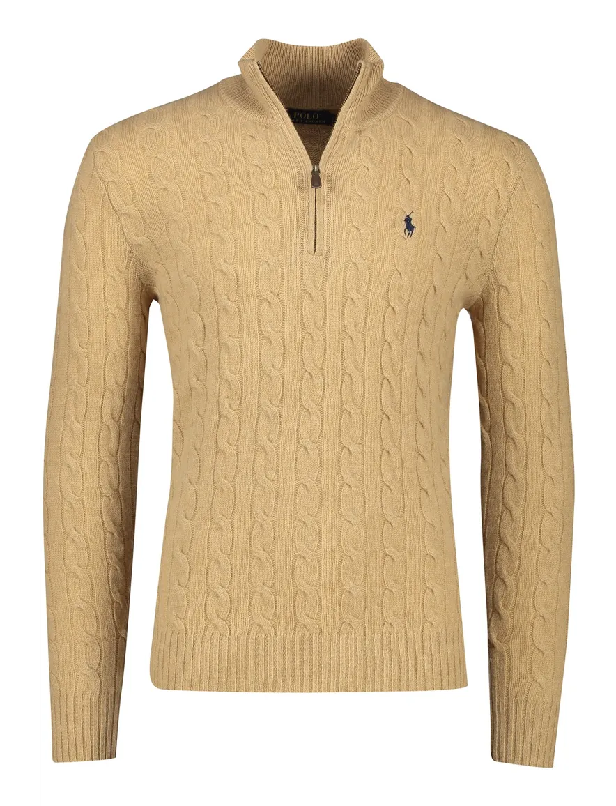 Polo Ralph Lauren trui beige rits