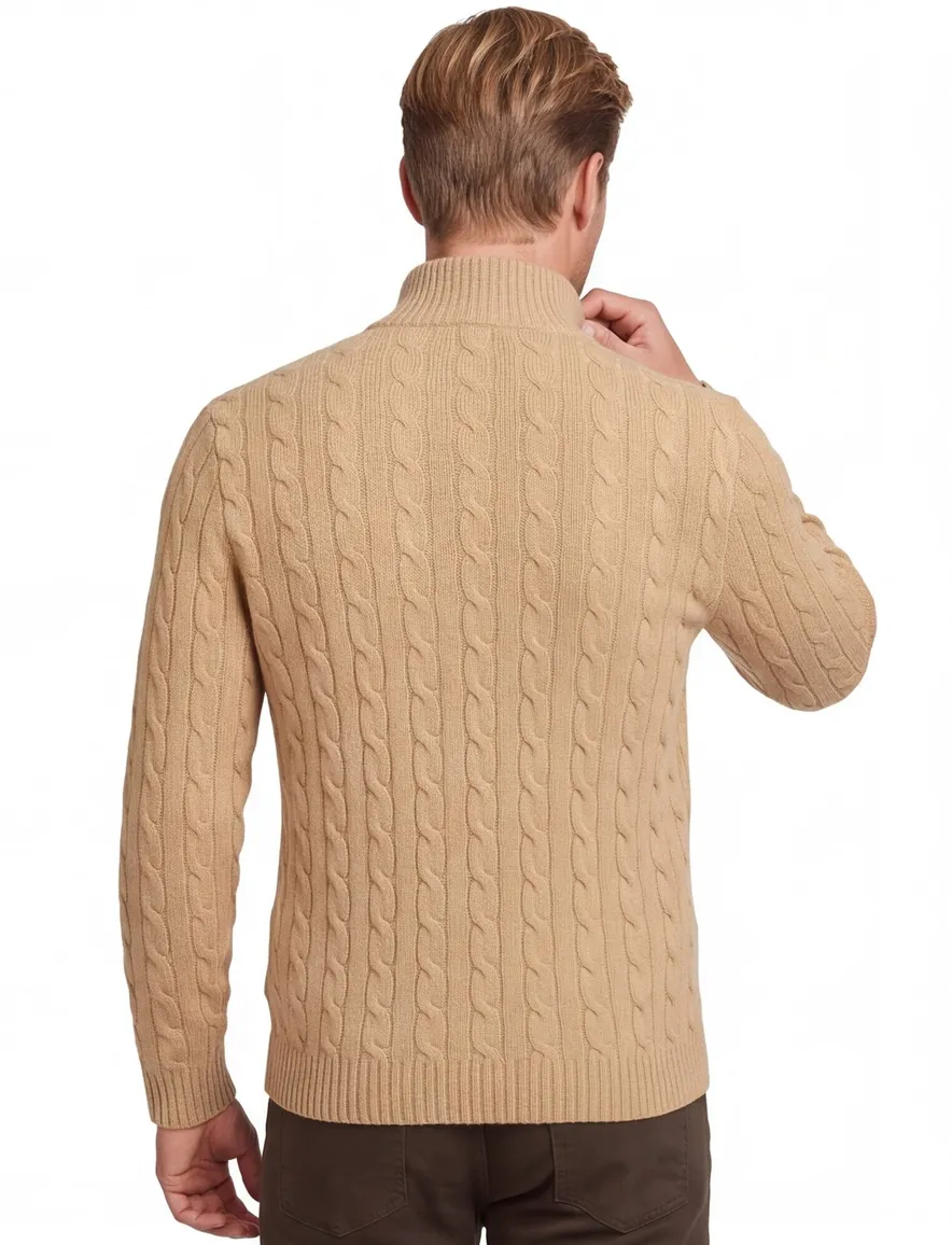 Polo Ralph Lauren trui beige rits