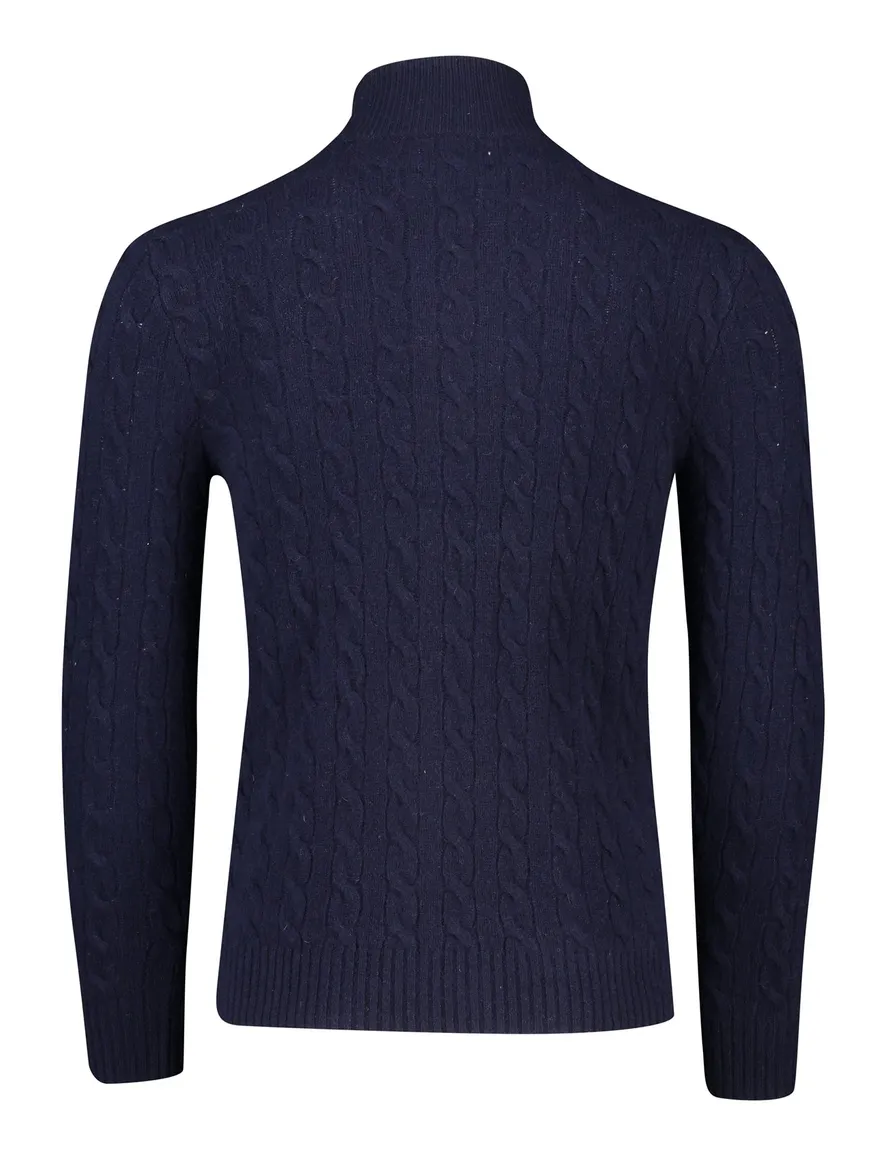 Polo Ralph Lauren trui donkerblauw rits