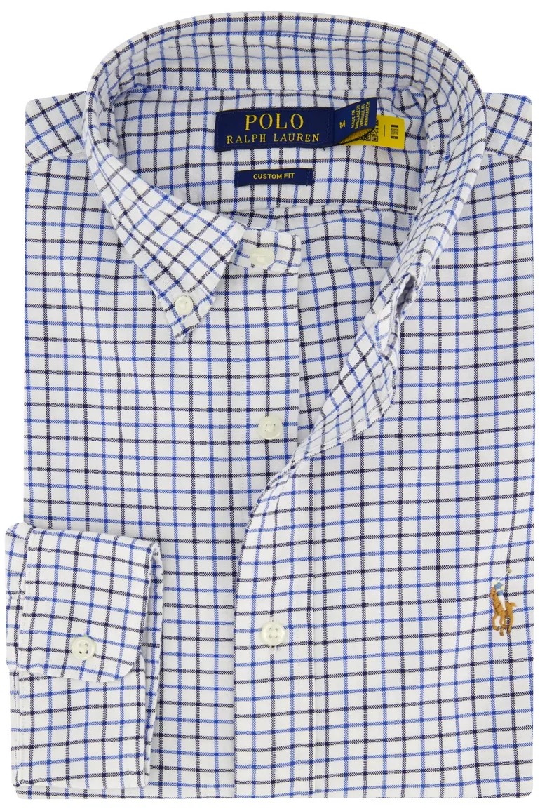 Polo Ralph Lauren overhemd wit geruit