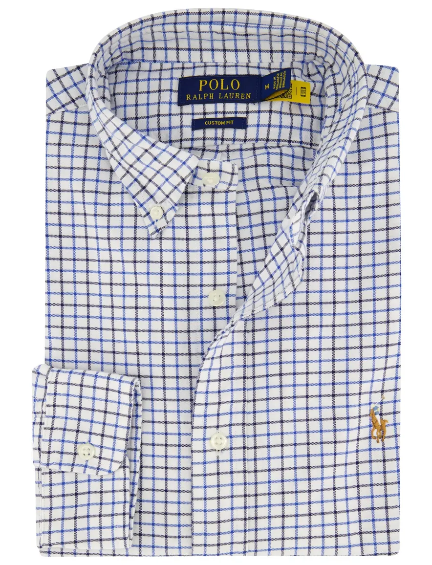 Polo Ralph Lauren overhemd wit geruit
