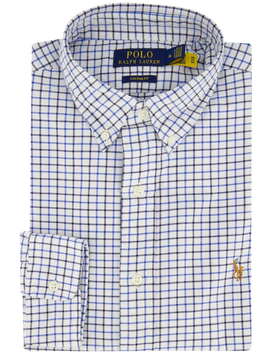 Polo Ralph Lauren overhemd wit geruit