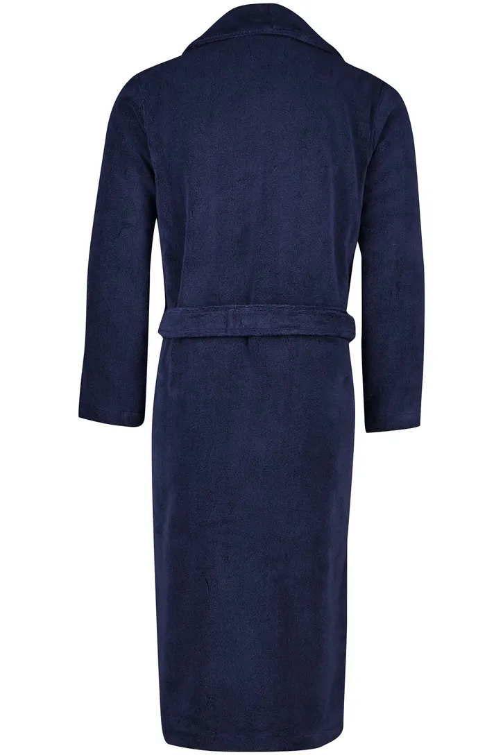 Katoenen Polo Ralph Lauren badjas donkerblauw