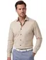 Beige overhemd Olymp Luxor 24/Seven ml 5