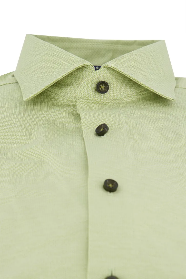 Olymp luxor overhemd groen modern fit