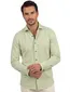 Olymp luxor overhemd groen modern fit