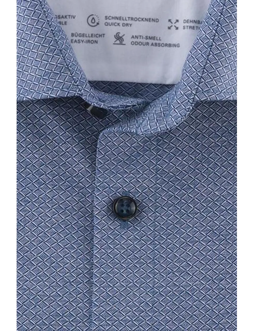 OLYMP Level Five 24/Seven blauw geprint