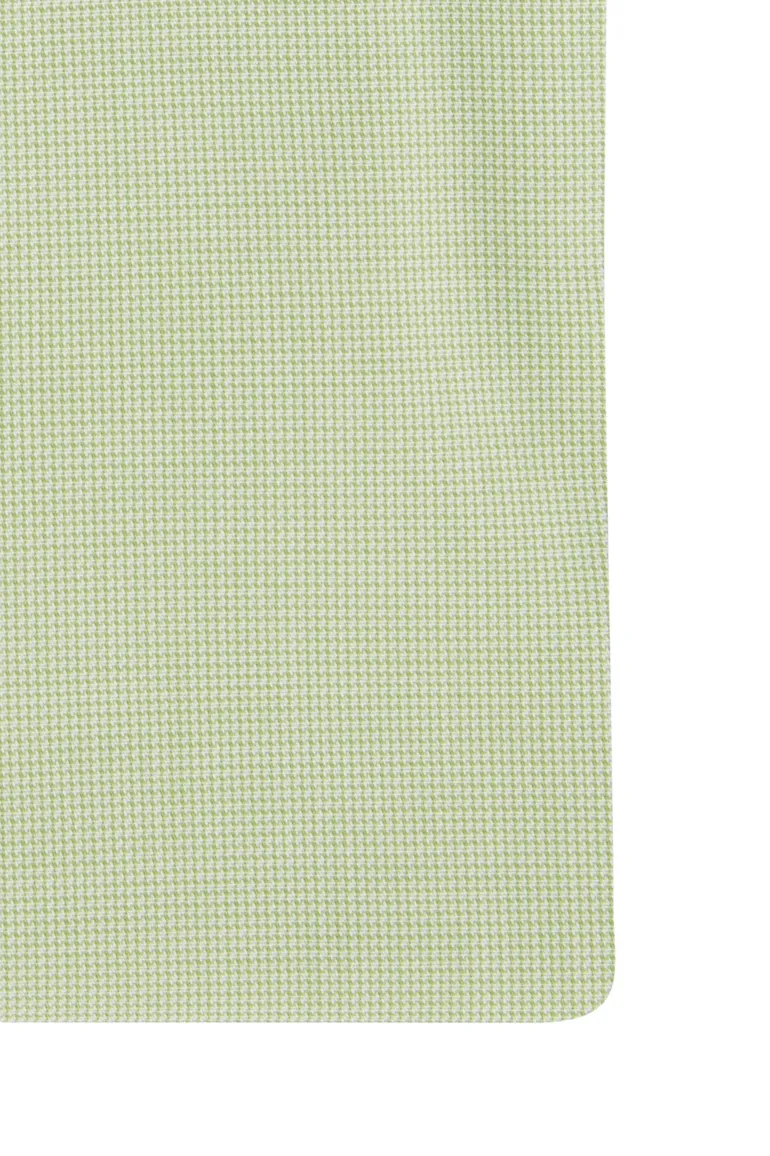 Olymp Level Five overhemd extra slim fit groen effen katoen