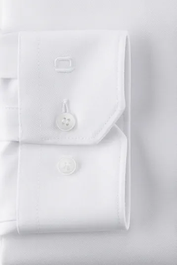 Olymp overhemd extra slim fit wit effen katoen