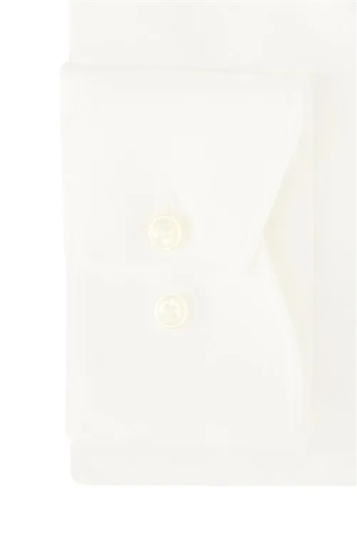 Zakelijk Olymp overhemd Luxor Modern Fit wit 100% katoen