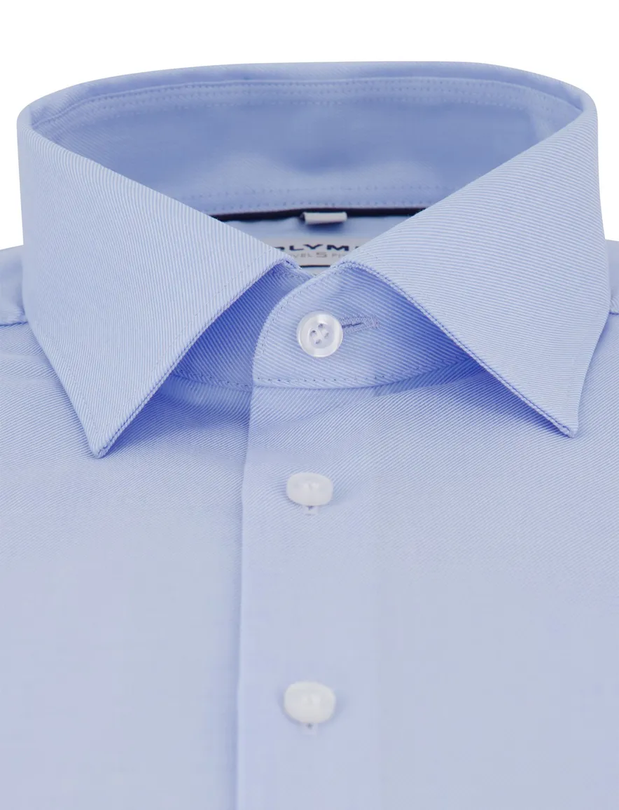 Olymp overhemd body fit blauw