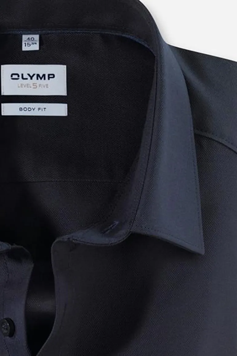 Olymp overhemd donkerblauw Body Fit