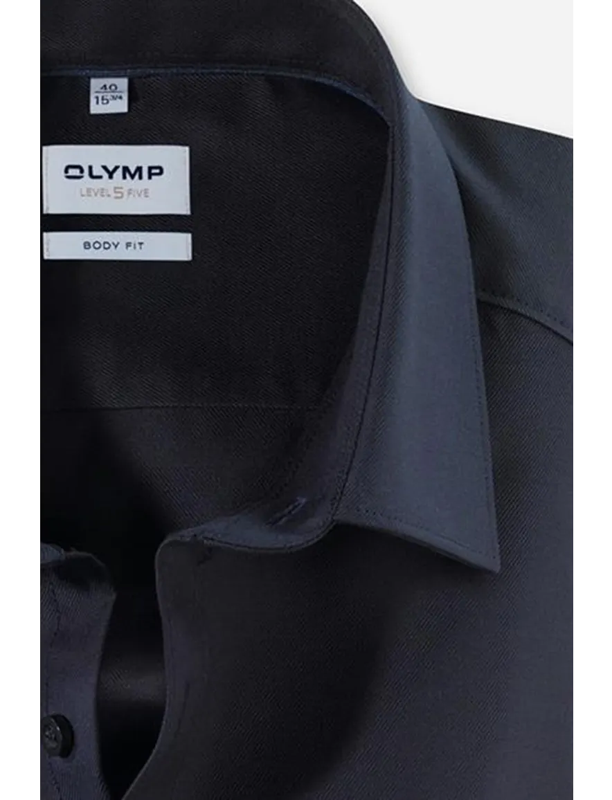 Olymp overhemd donkerblauw Body Fit