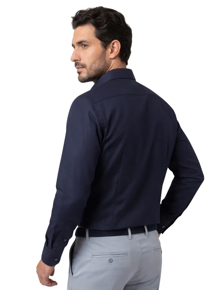 Olymp overhemd donkerblauw Body Fit