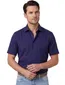 overhemd korte mouw donkerblauw Olymp Luxor Modern Fit