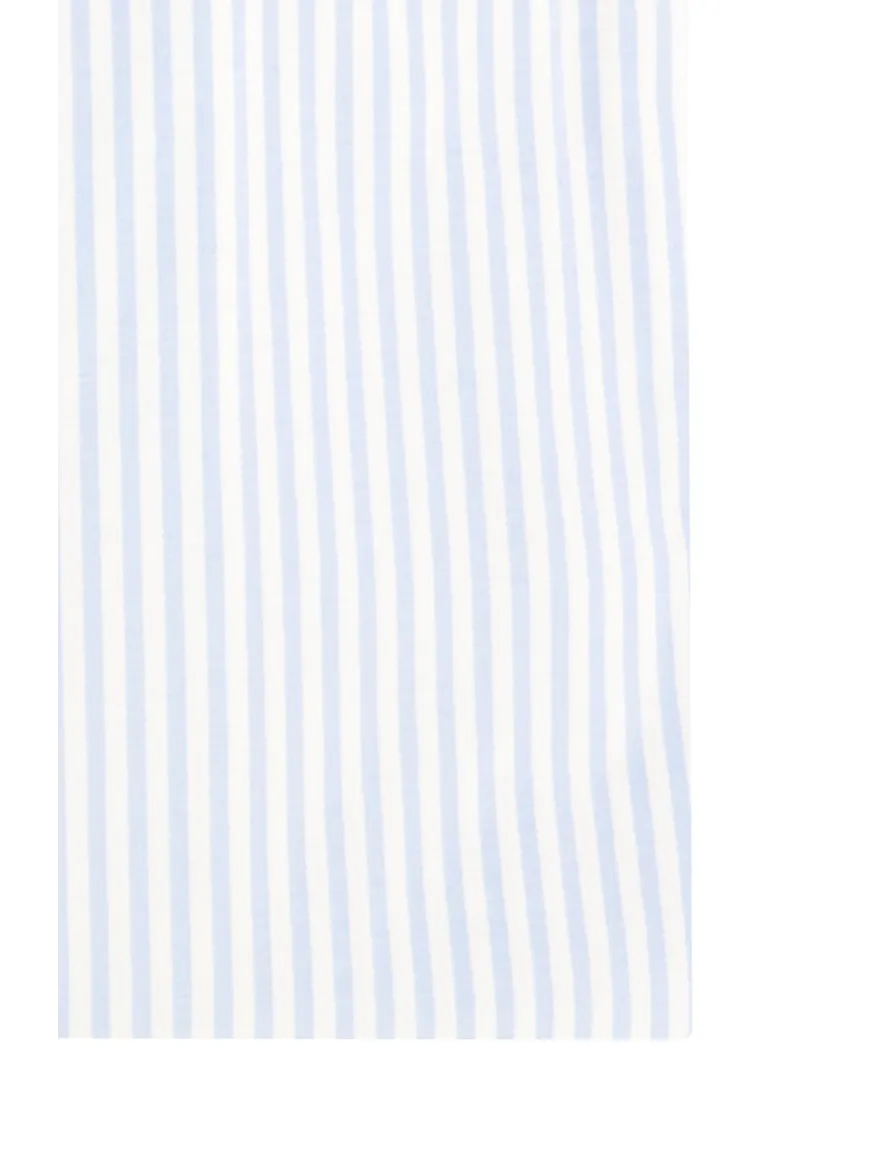 business overhemd Olymp gestreept katoen, stretch slim fit