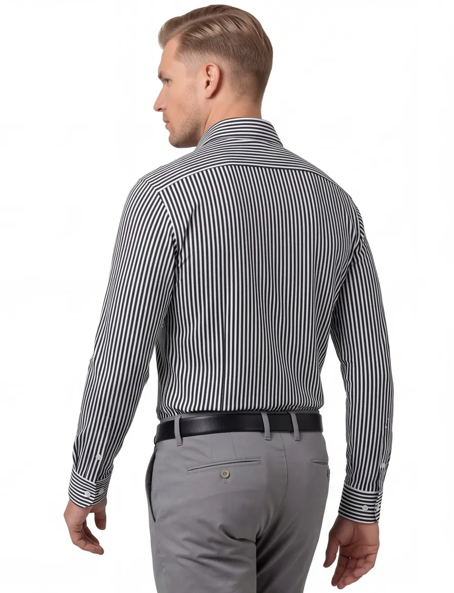 Olymp overhemd Level Five 24/Seven gestreept body fit