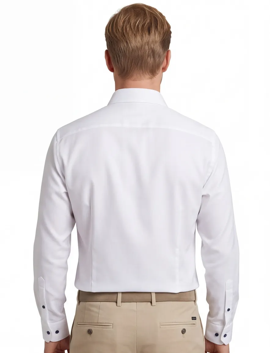 Olymp Level Five body fit wit ml 7 overhemd katoen