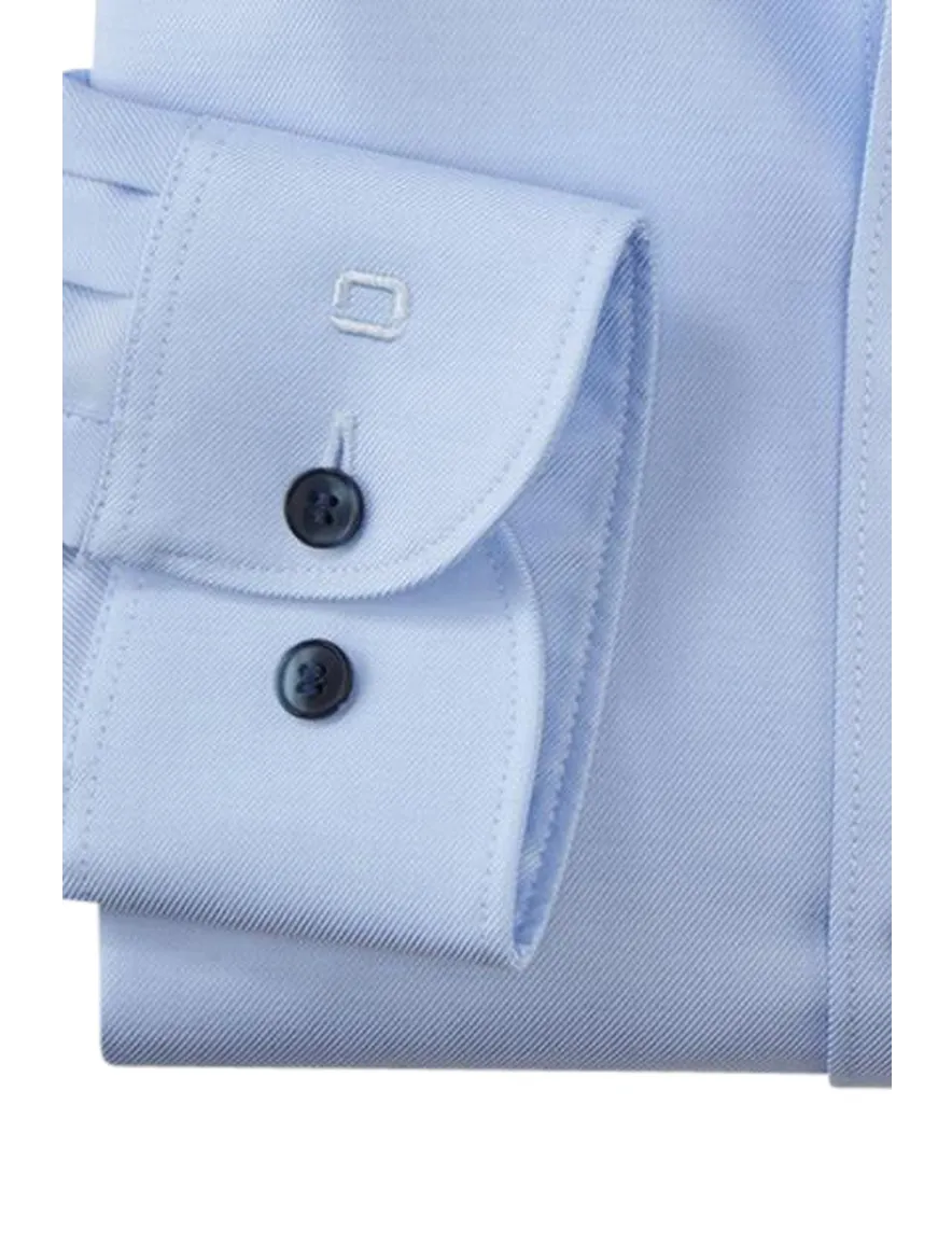 OLYMP Level Five body fit business overhemd blauw ml 7