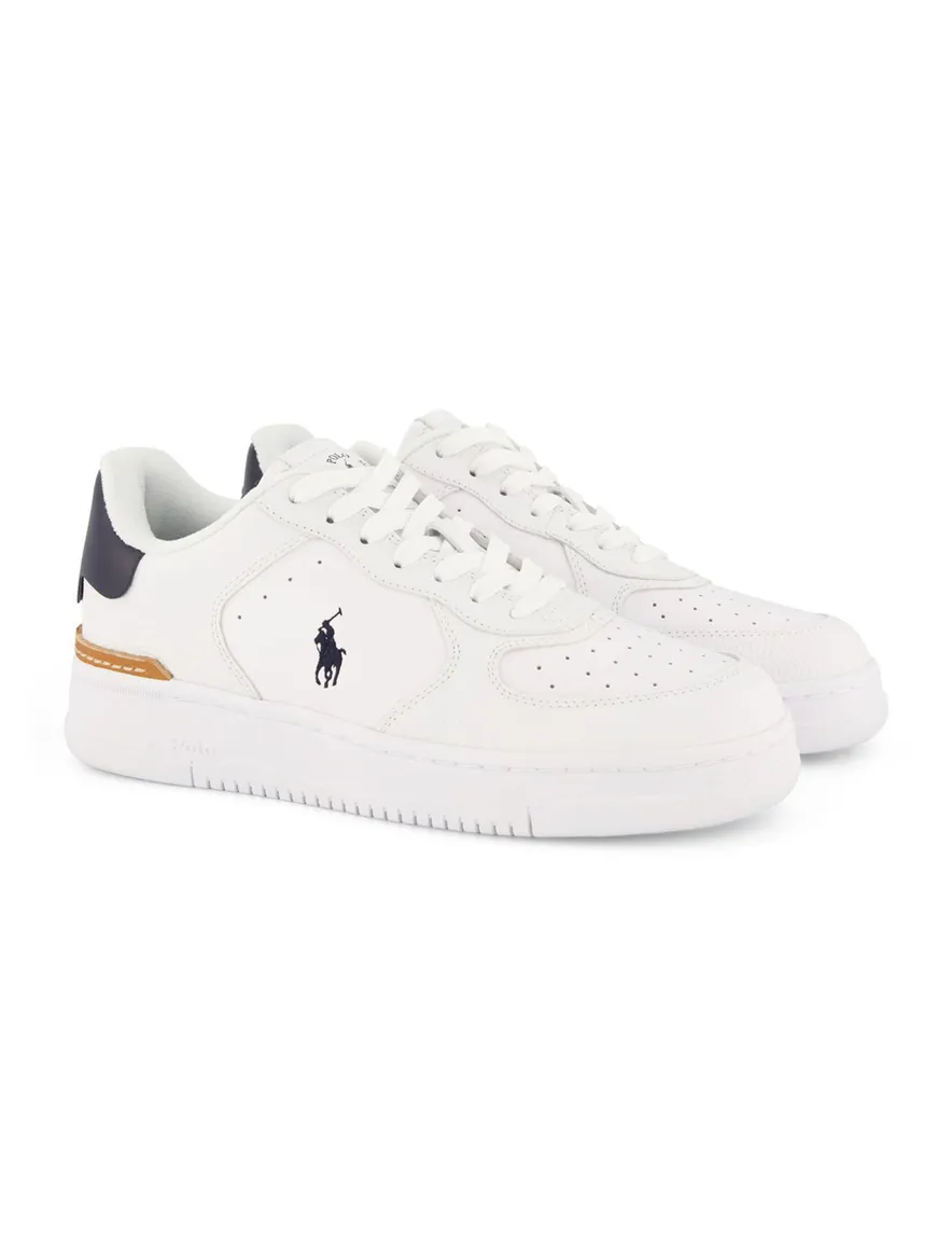 Polo Ralph Lauren sneaker wit effen