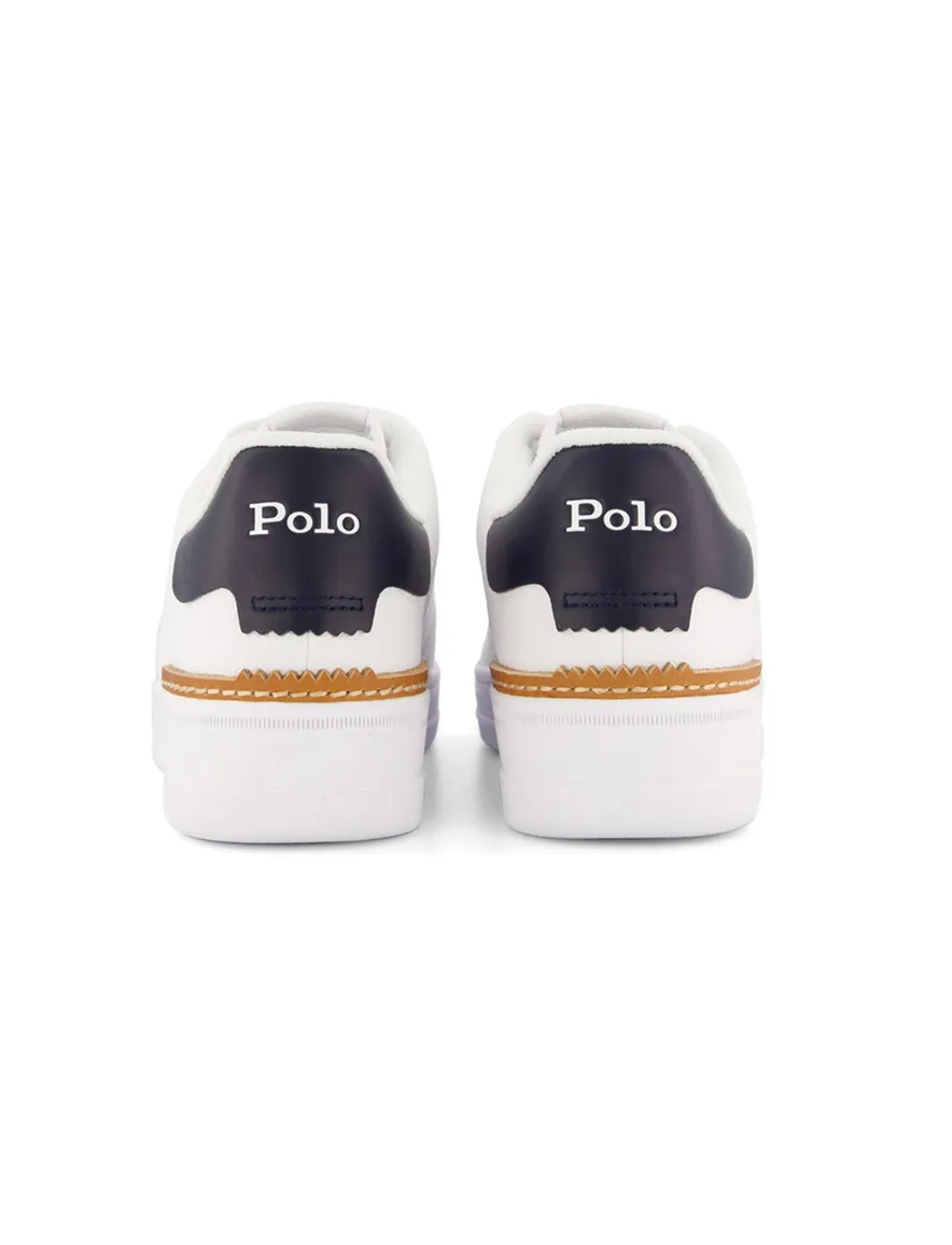 Polo Ralph Lauren sneaker wit effen