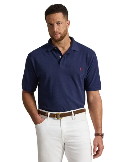 Polo Ralph Lauren Donkerblauwe polo Ralph Lauren Big & Tall piqué