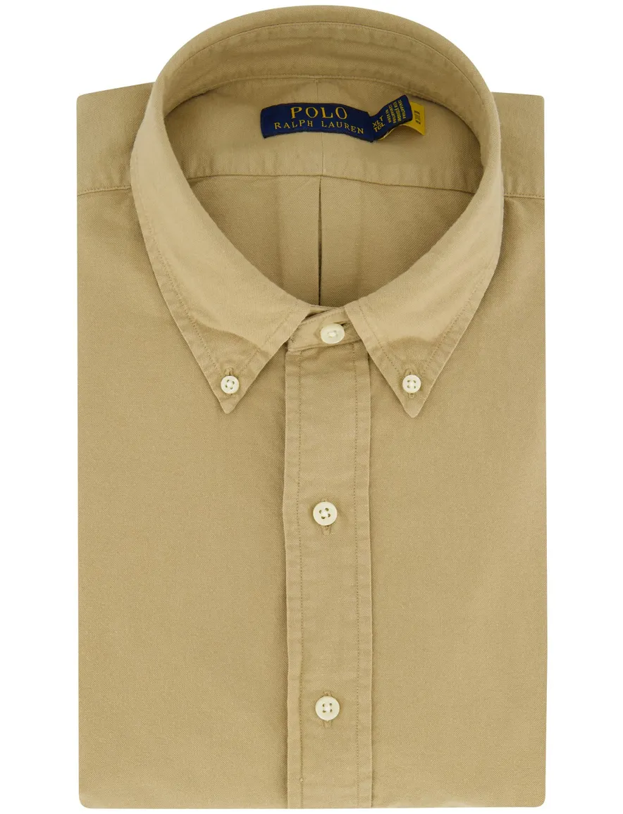 Polo Ralph Lauren overhemd beige katoen