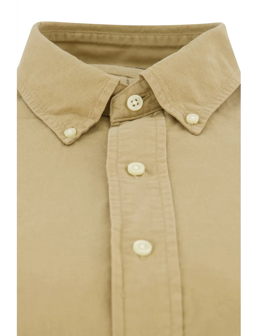 Polo Ralph Lauren overhemd beige katoen