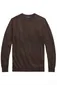Polo Ralph Lauren Big & Tall trui ronde hals bruin effen wol