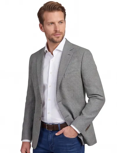 Dressler Dressler Colberts grijs geruit