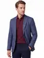 Dressler colbert blauw wol normale fit