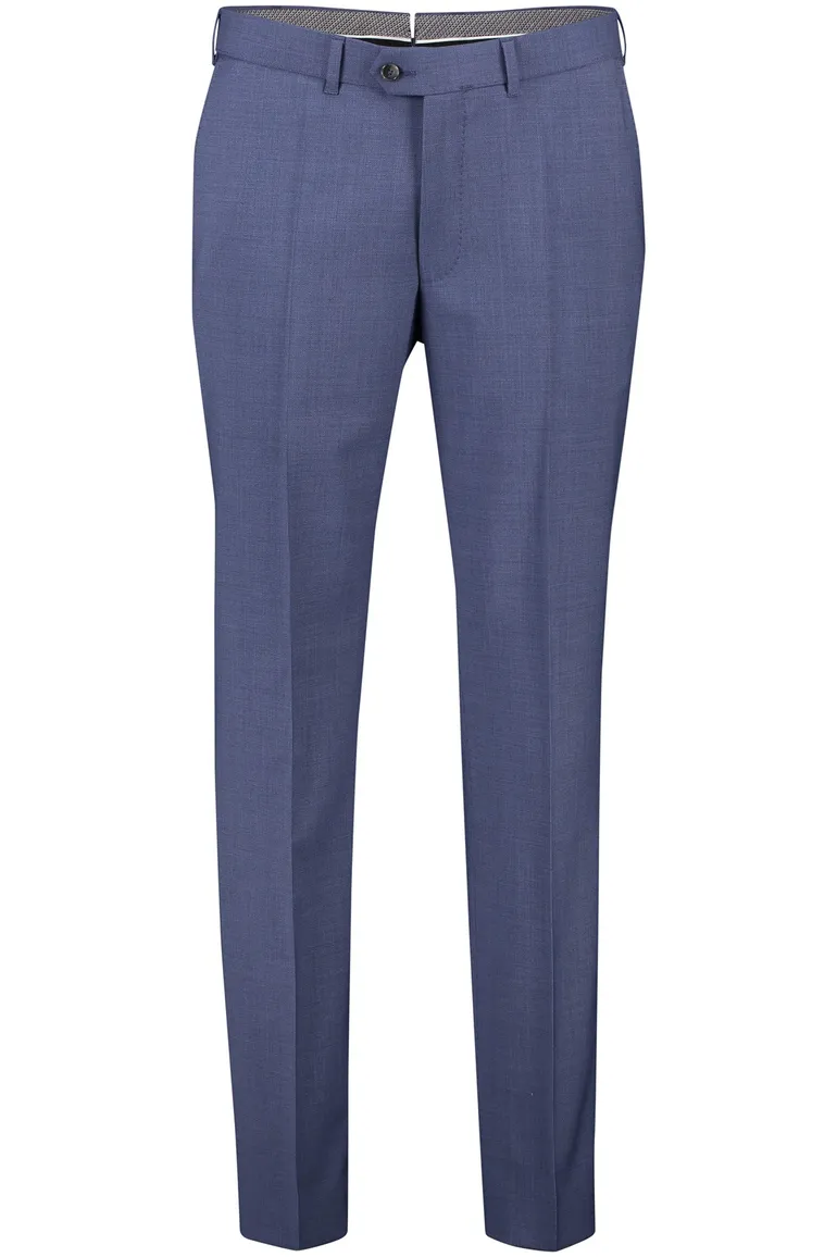 Dressler pantalon mix en match blauw effen wol