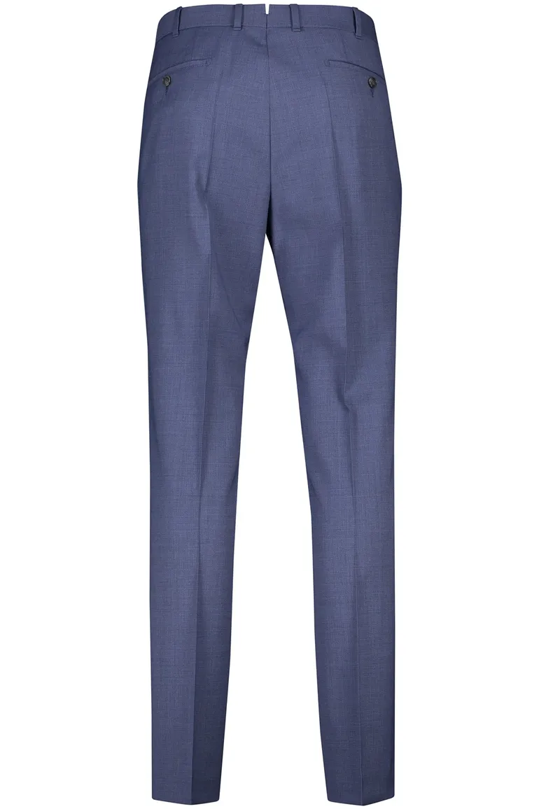 Dressler pantalon mix en match blauw effen wol