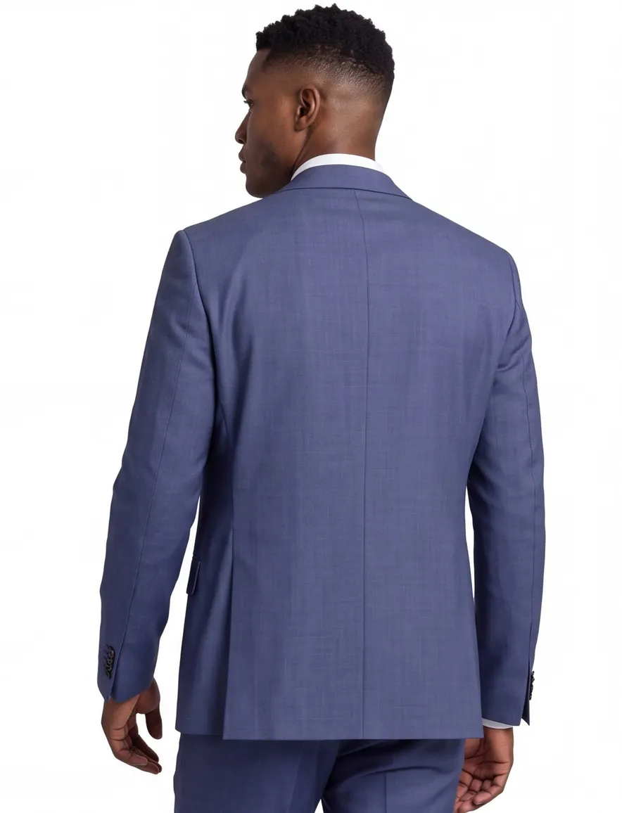 Dressler colbert Mix & Match lichtblauw shaped fit