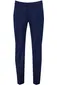Dressler pantalon mix en match blauw effen virgin wol normale fit