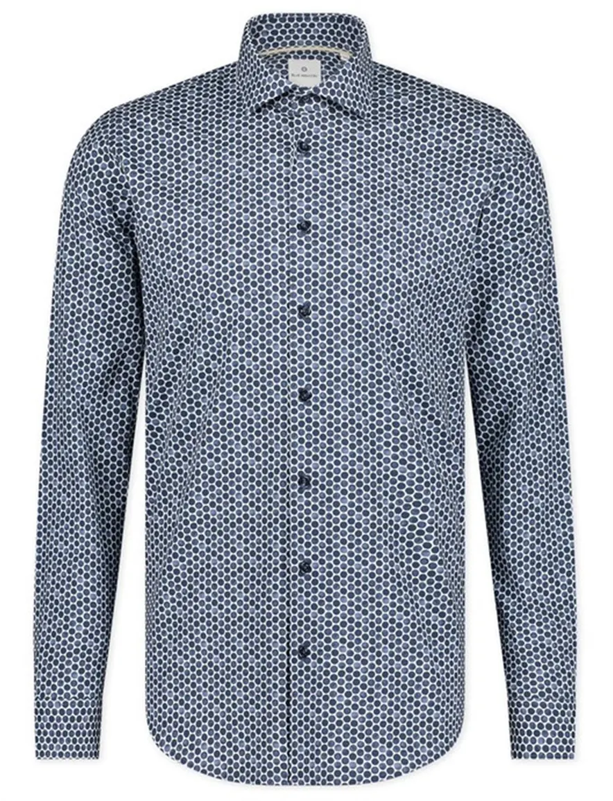 Blue Industry overhemd blauw
