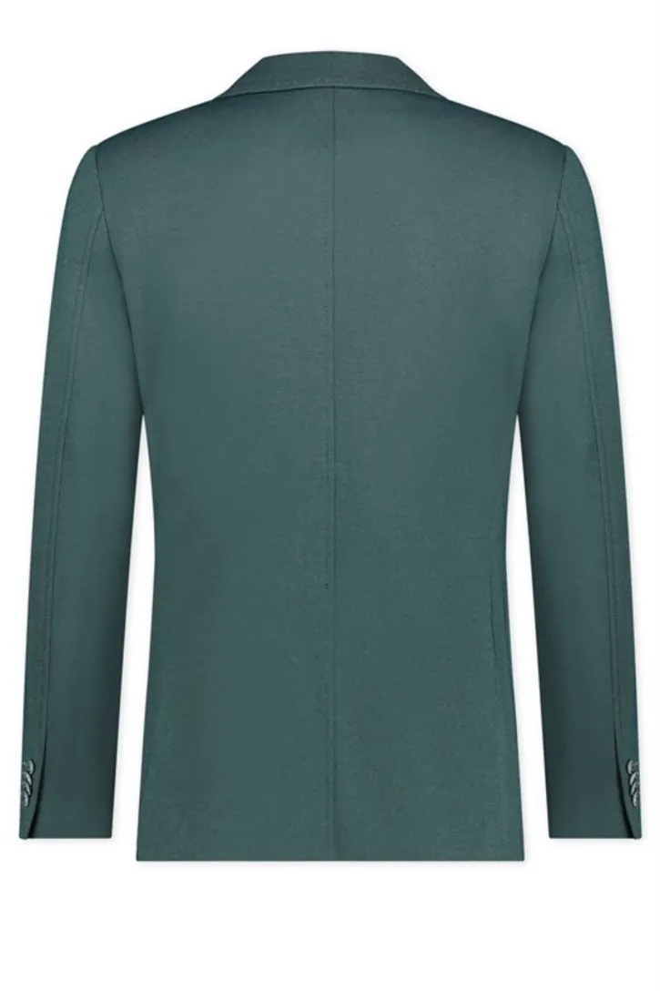 Blue Industry colbert mix & match turquoise uni katoen slim fit